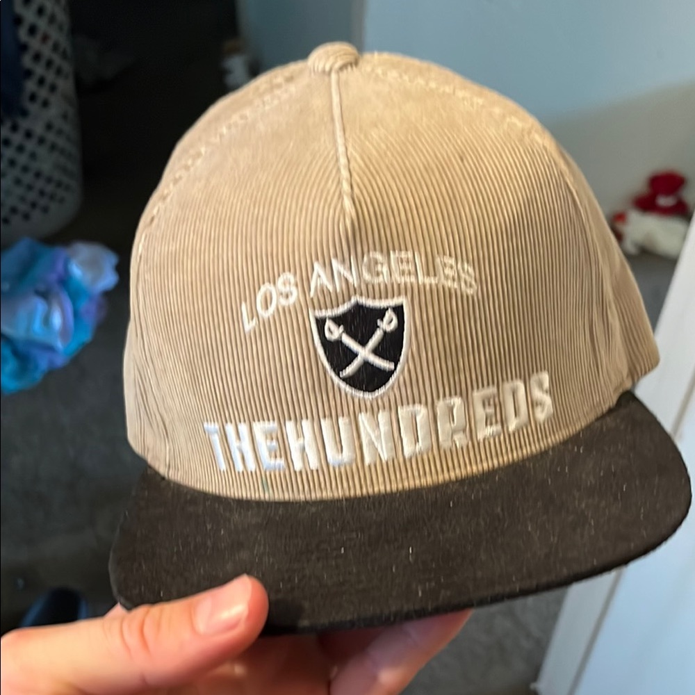 The Hundreds Tan and Black Los Angeles Cap